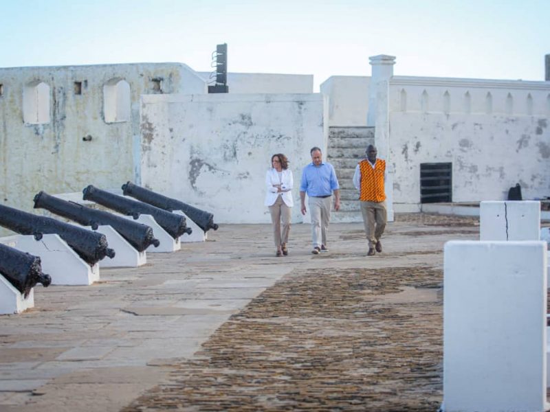 Kamala Harris in CapeCoast